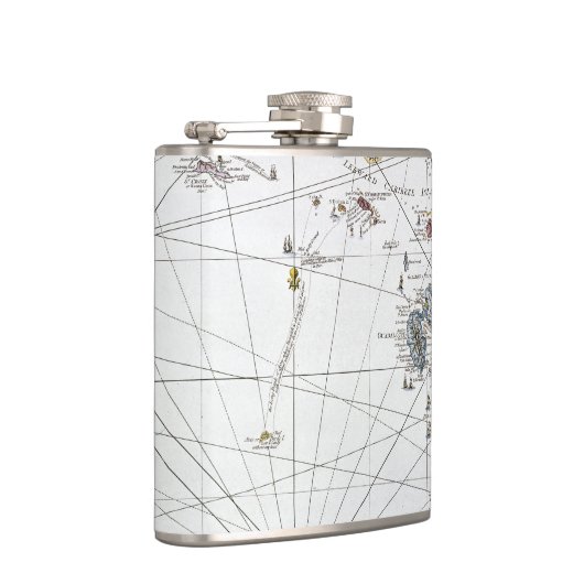 FLASQUES LES CARAÏBE : CARTE, 1775 (Droite)