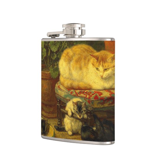 Flasques Les chatons en jeu (Gauche)