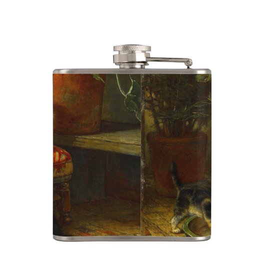 Flasques Les chatons en jeu (Dos)