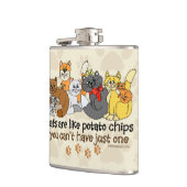 Flasques Les chats sont comme des pommes chips (Gauche)