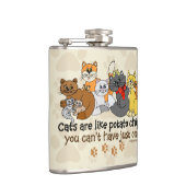 Flasques Les chats sont comme des pommes chips (Droite)