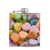 FLASQUES LES COEURS DE LA BOUGIE DE VALENTINE (Devant)