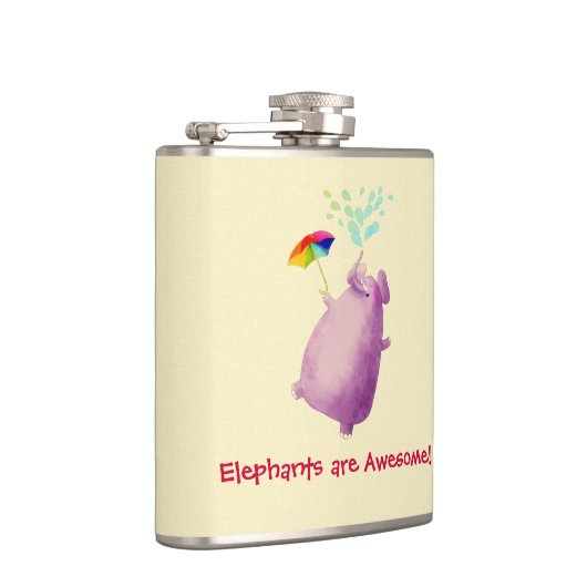 Flasques Les éléphants sont impressionnants (Droite)