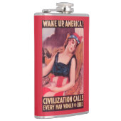 Flasques Les Etats-Unis d'AmericaWar II promotionnel (Droite)