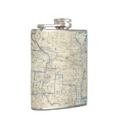 Flasques Les Etats-Unis en décembre 1860 (Droite)