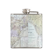 Flasques Les ETATS-UNIS TRACENT, c1812 (Dos)