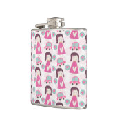 Flasques Les Filles Se Rendre À Des Endroits (Gauche)