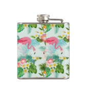 Flasques Les fleurs et les oiseaux tropicaux | ajoutent (Dos)