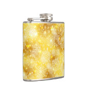 Flasques Les flocons de neige en or (Droite)