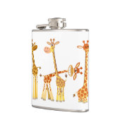 Flasques Les girafes de dessin : le ballon de la hanche (Gauche)