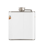 Flasques Les girafes de dessin : le ballon de la hanche (Dos)