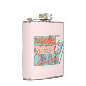 Flasques Les lecteurs sont des leaders - livre mignon et in (Droite)