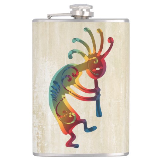 Flasques Les ornements KOKOPELLI + vos idées (Devant)