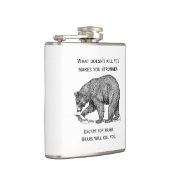 Flasques Les Ours Vous Tueront Drôle (Droite)