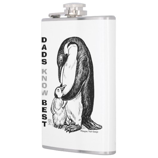 Flasques Les papas savent mieux (Gauche)