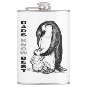 Flasques Les papas savent mieux (Devant)