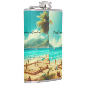 Flasques Les plages sont des paradis sereins (Droite)
