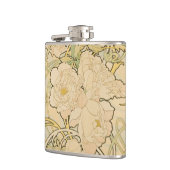 Flasques Les roses de pivoine de pivoines d'Alphonse Mucha (Gauche)