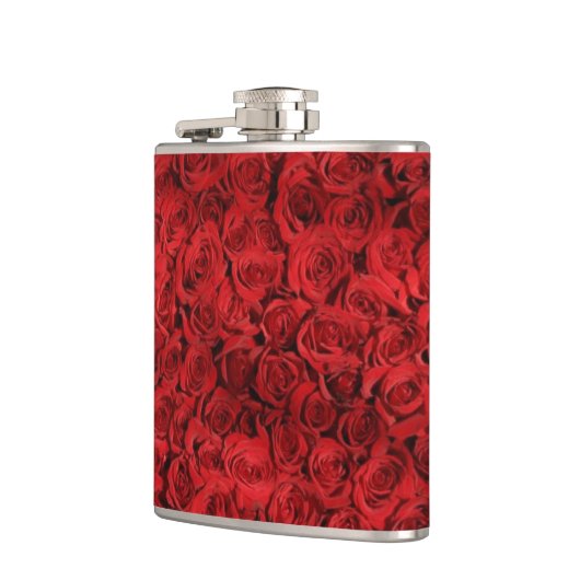 Flasques Les roses rouges s'écrasent (Gauche)