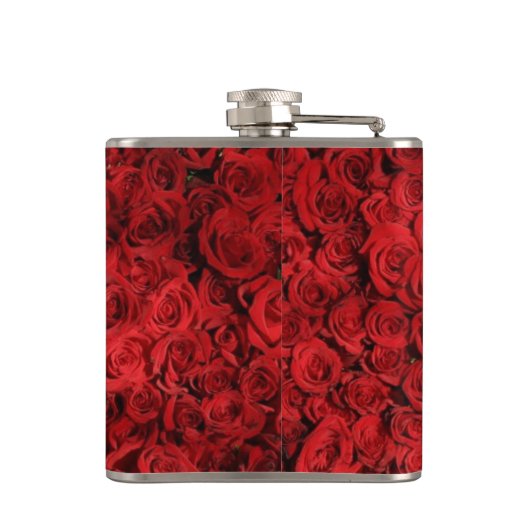 Flasques Les roses rouges s'écrasent (Dos)