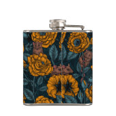 Flasques Les souris font la fête en orange et bleu (Dos)