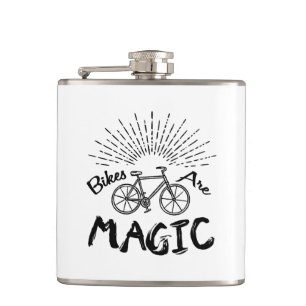 Flasques Les vélos sont magiques