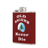 Flasques Les vieux skieurs ne meurent jamais (Gauche)