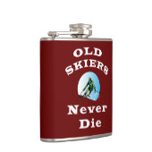 Flasques Les vieux skieurs ne meurent jamais (Droite)