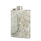 FLASQUES L'ESPACE : LUNE MAP, 1972 (Gauche)