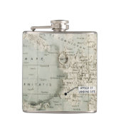 FLASQUES L'ESPACE : LUNE MAP, 1972 (Devant)