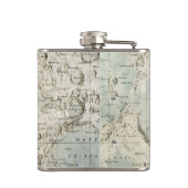 FLASQUES L'ESPACE : LUNE MAP, 1972 (Dos)