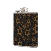 Flasques L'étoile artistique de David thème de Hanukkah de (Gauche)