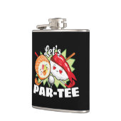 Flasques Lets Par Tee Golf Pun - Golf Party (Gauche)