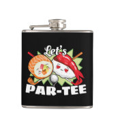Flasques Lets Par Tee Golf Pun - Golf Party (Devant)