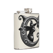 FLASQUES LETTRE CHATON NOIR CHATON CHATON CHATON CHATON CHA (Droite)