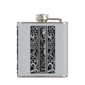 Flasques Lettre G Monogramme médiéval Art Nouveau (Dos)