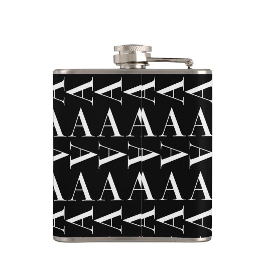 Flasques Lettre initiale A monogramme (Dos)