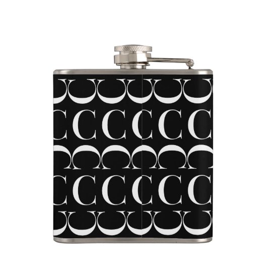 Flasques Lettre initiale C (Dos)