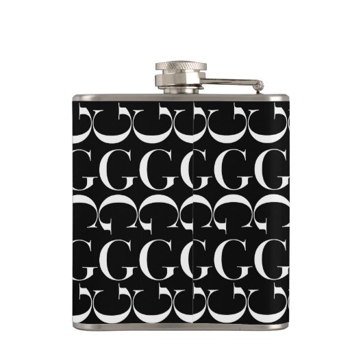 Flasques Lettre initiale G (Dos)