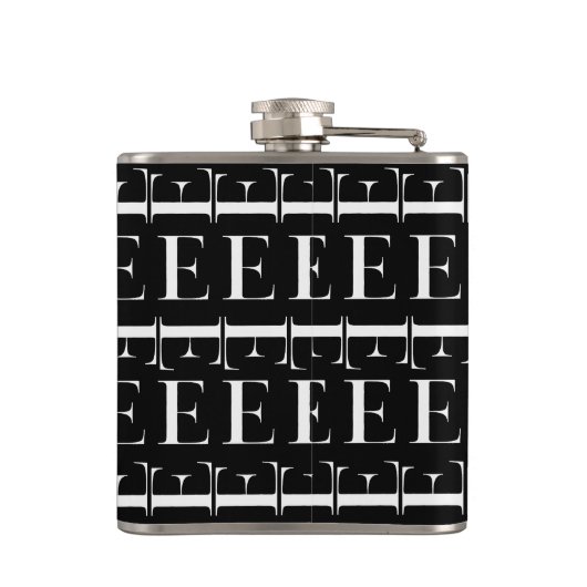 Flasques Lettre initiale monogramme E (Dos)