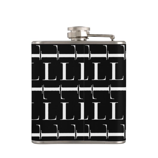 Flasques Lettre initiale monogramme L (Dos)