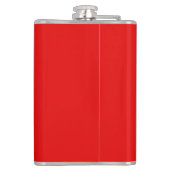 Flasques Lettre initiale Monogramme Rouge blanc moderne (Dos)