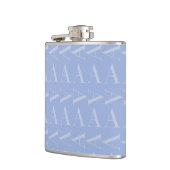 Flasques LETTRE INITIALE MONOGRAPHIQUE A Bleu (Gauche)