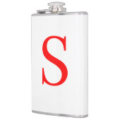 FLASQUES LETTRE INITIALE ROUGE ET BLANCHE MINUSCULE MONOMOB (Gauche)