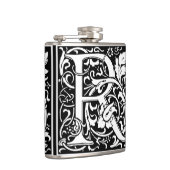 Flasques Lettre R Monogramme médiéval Art Nouveau (Droite)