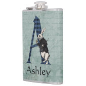 FLASQUES LETTRE TAPIS BLANC A (Gauche)