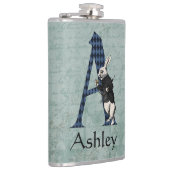 FLASQUES LETTRE TAPIS BLANC A (Droite)