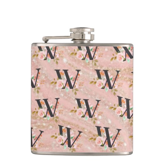 Flasques Lettre W (Devant)