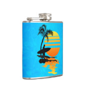 Flasques Lever de soleil surfant (Droite)