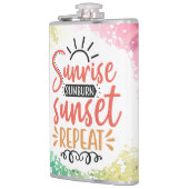 Flasques Lever du soleil, Coucher de soleil à répétition (Gauche)